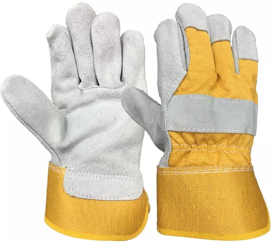 Изображение товара Перчатки СПЕЦСНАБ комби-спилковые, утепленные 0295