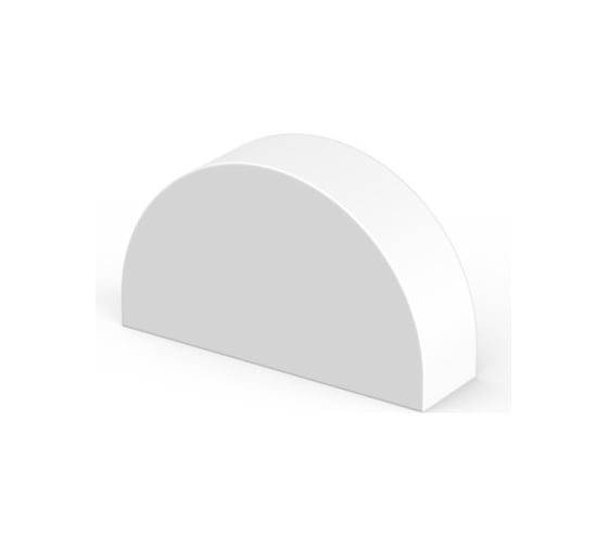 Изображение товара Заглушка для кабель-канала Systeme Electric MultiSet 20x12, белый IMT20125WH