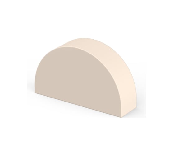 Изображение товара Заглушка для кабель-канала Systeme Electric MultiSet 20x12, кремовый IMT20125BE