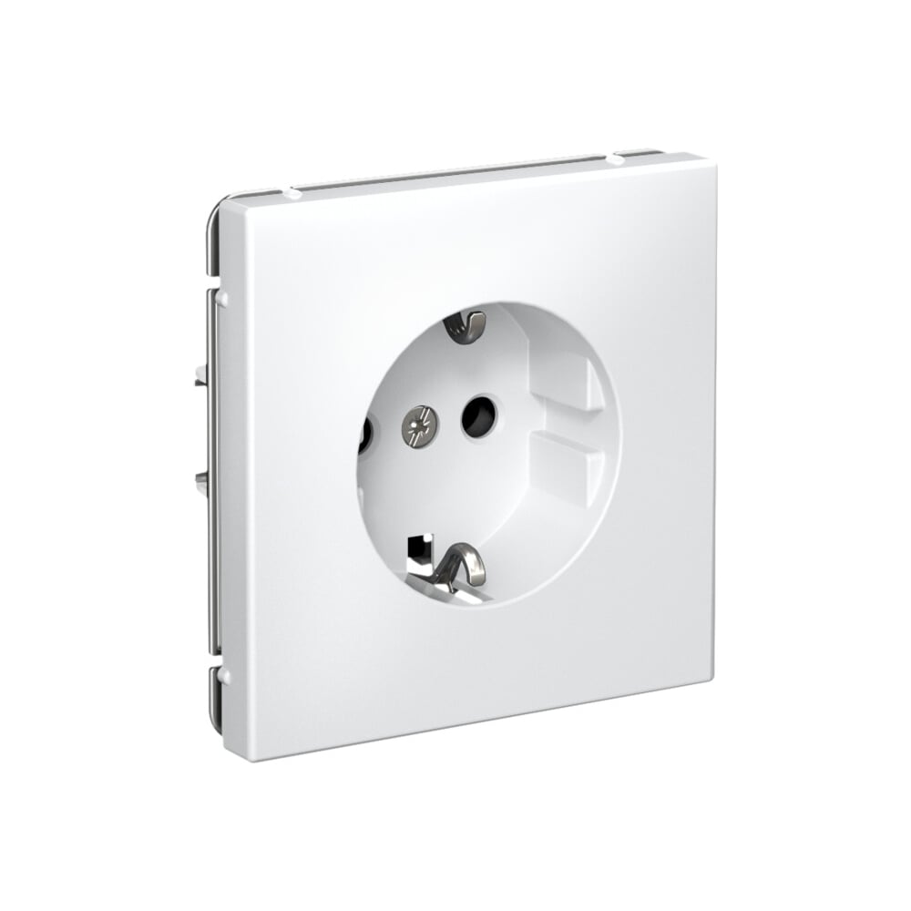 Изображение товара Розетка с заземлением Systeme Electric ArtGallery, 16 А, механизм, быстрозажимная клемма, ЛОТОС GAL001343S