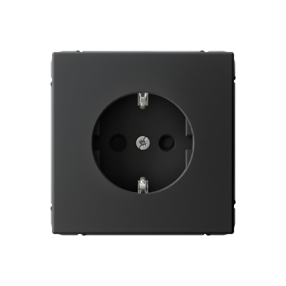 Изображение товара Розетка с заземлением со шторками Systeme Electric ArtGallery 16 А встраиваемая