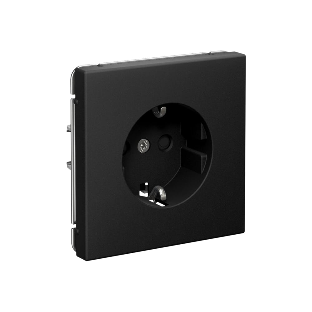 Изображение товара Розетка с заземлением со шторками Systeme Electric ArtGallery 16 А встраиваемая