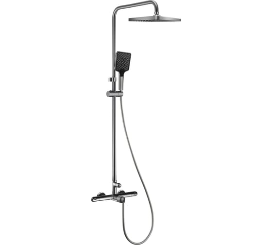 Изображение товара Душевая система Milleau Velty (gun metal) MLV242023PDD-GM