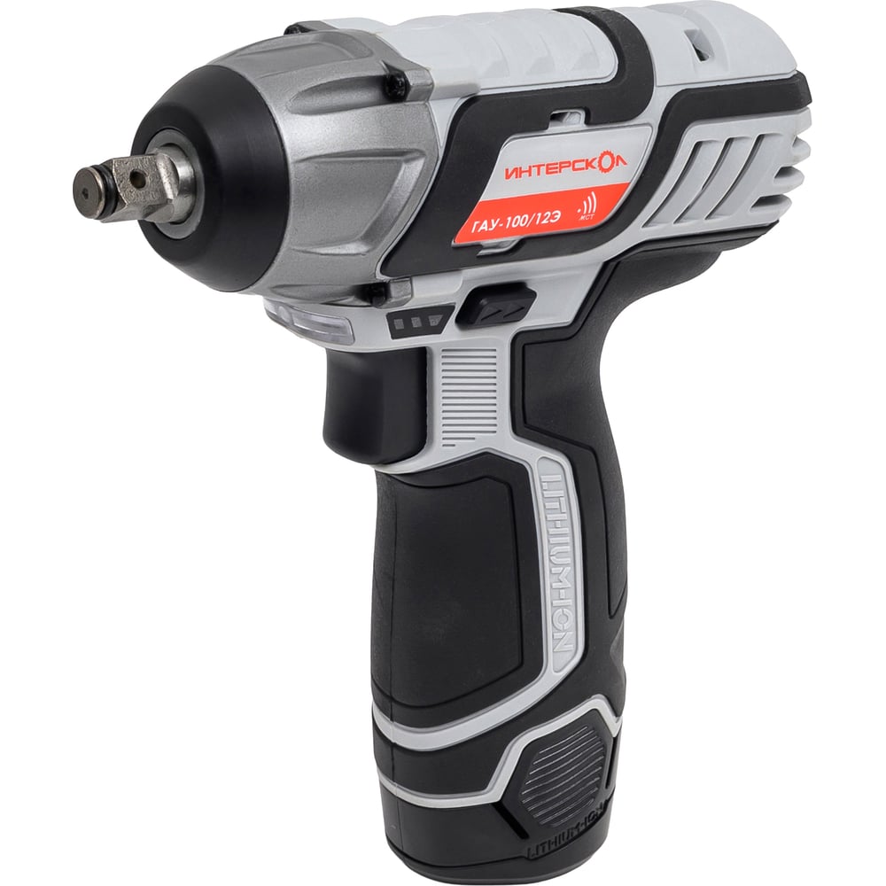 Изображение товара Ударный аккумуляторный гайковерт Интерскол ГАУ-100/12Э АПИ-Т Li-ion с кейсом