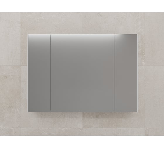 Изображение товара Зеркальный шкаф Style Line ЛИМА 100 эмаль, белый матовый, ЛС-00002342