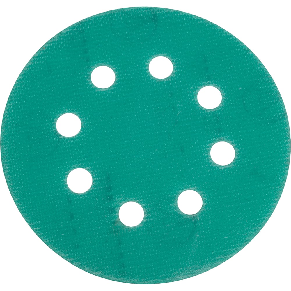 Изображение товара Шлифовальный круг Vitatools 125 мм, P1200, 8 отверстий, зеленый GR-125-P1200-8