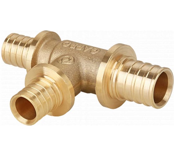 Изображение товара Тройник переходной латунный Gappo 25x16x25 (уп. из 5 шт.) G1305.251625