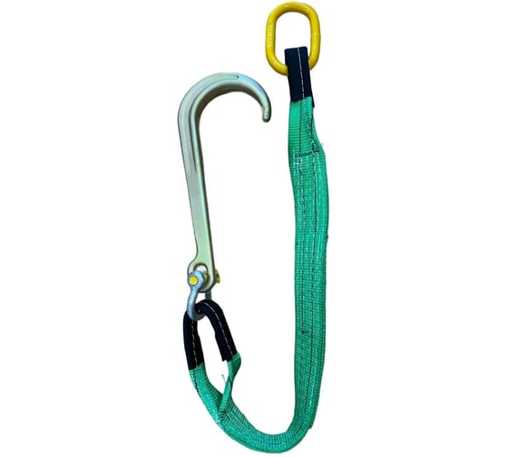 Изображение товара Строп ТРАСТ текстильный с J-крюком для эвакуатора 4687206260269