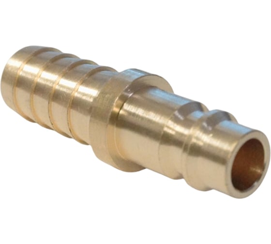 Изображение товара Штуцер быстроразъемного соединения WIEDERKRAFT елочка под шланг 12 мм, латунь WDK-40PHB