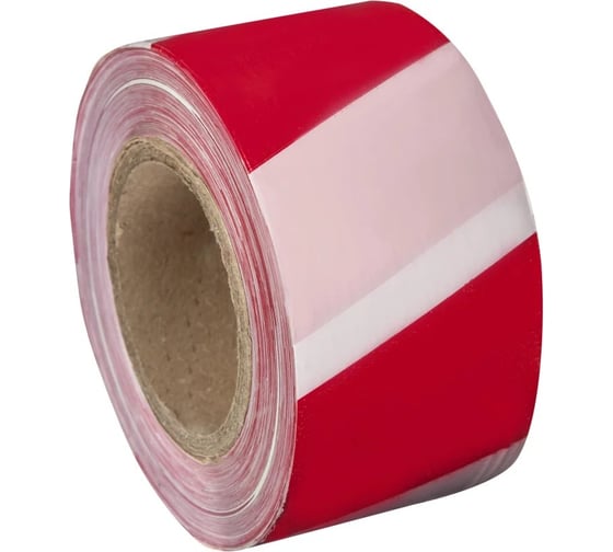 Изображение товара Лента сигнальная SAMGRUPP 50 мм./200 м. красно-белая (упаковка 16 шт) SR-069050200-16
