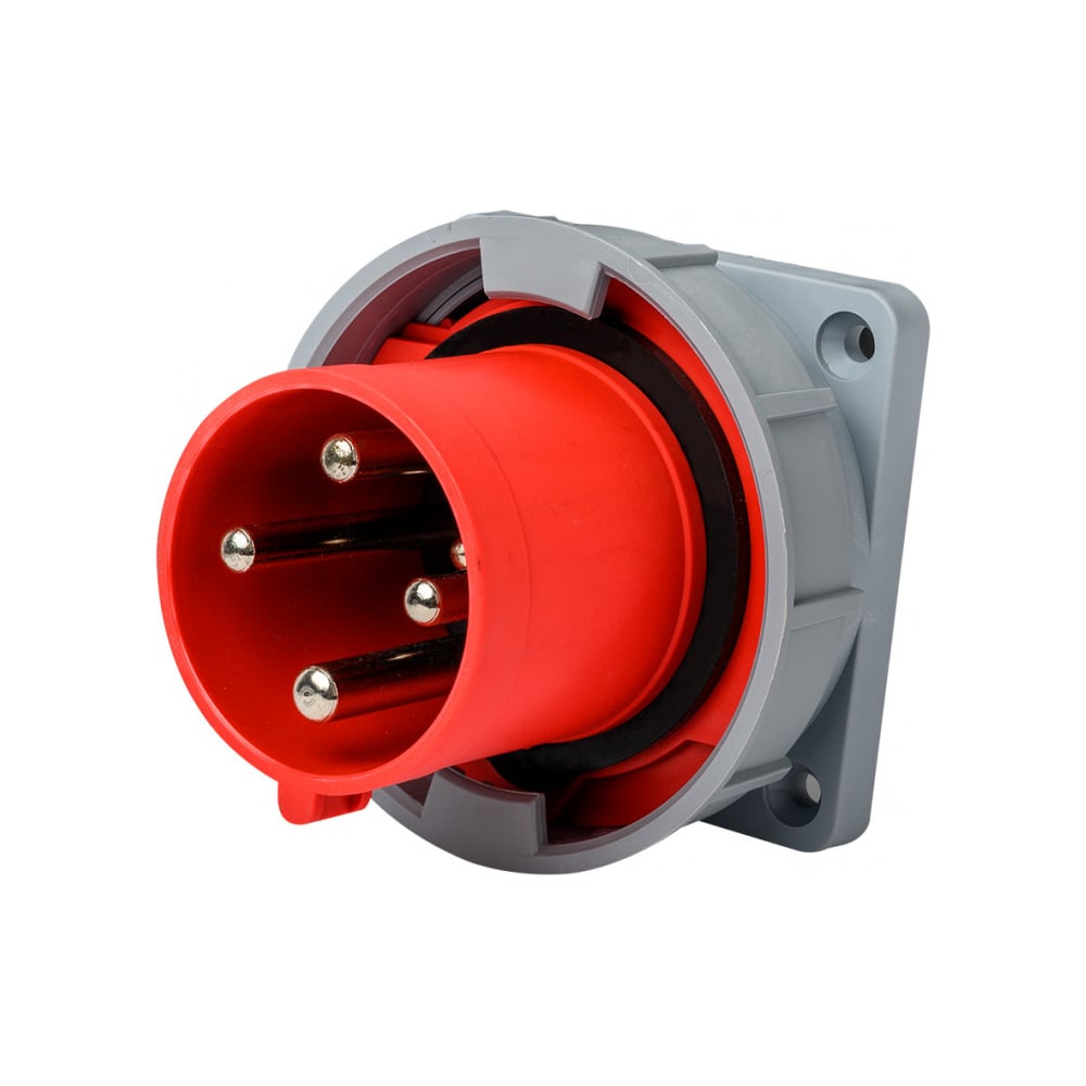 Изображение товара Вилка для скрытой проводки Dekraft IP67 3Р+РЕ 32А 380В ВЩ-103