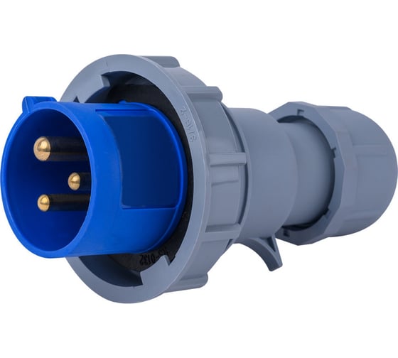 Изображение товара Вилка Dekraft перен. 2Р+РЕ 32А 220В IP67 ВП-103 26107DEK