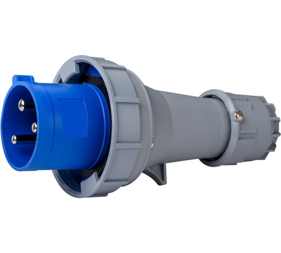 Изображение товара Вилка Dekraft перен. 2Р+РЕ 63А 220В IP67 ВП-103 26108DEK