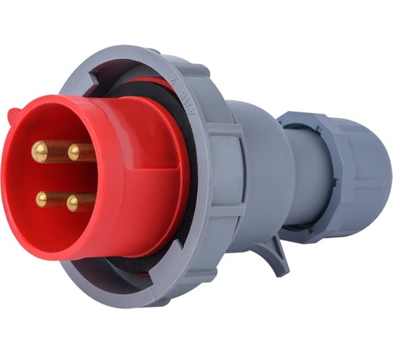 Изображение товара Вилка Dekraft перен. 3Р+РЕ 16А 380В IP67 ВП-103 26110DEK