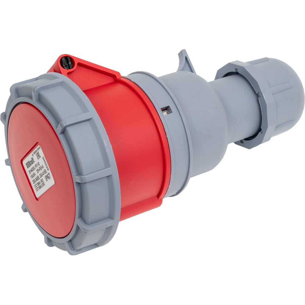 Изображение товара Кабельная розетка Dekraft 3Р+РЕ+N 16А IP67 РП-103 для внешних подключений