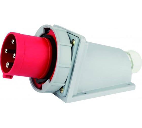 Изображение товара Вилка Dekraft стационарная 3Р+РЕ 63А 380В IP67 ВС-103 26169DEK