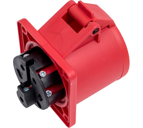 Изображение товара Розетка Dekraft для скрытой проводки 3Р+РЕ+N 32А 380В IP44 РЩ-103 26265DEK