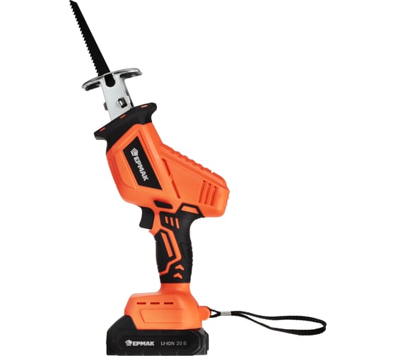 Изображение товара Пила сабельная аккумуляторная ЕРМАК 20В 2А ЭР2 691-056