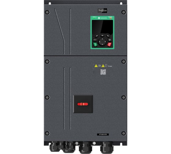 Изображение товара Преобразователь частоты Systeme Electric STV900 G-тип: 18.5 кВт (P-тип: 22 кВт) 400В IP55 STV900D18N4-IP55