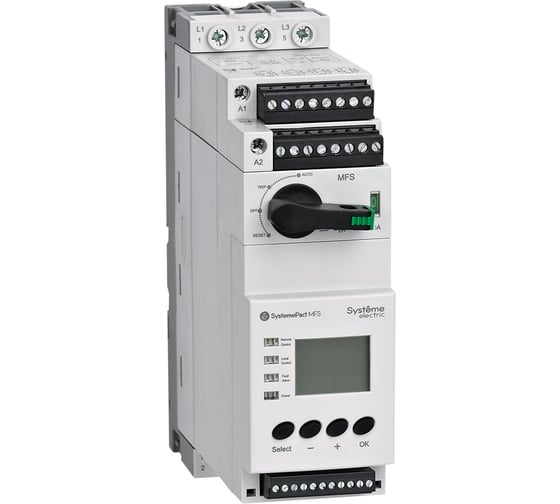 Изображение товара Многофункциональный пускатель Systeme Electric 25-63A AC230V ПРОДВИНУТЫЙ MODBUS MFS63MSUT
