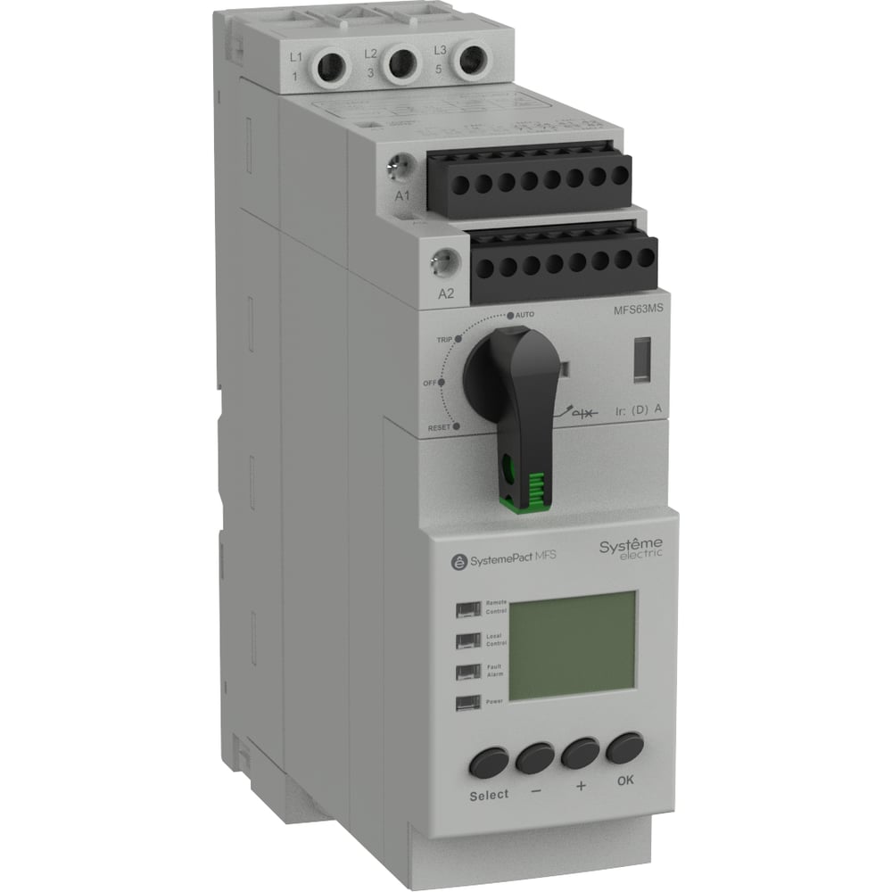 Изображение товара Многофункциональный пускатель Systeme Electric 0.6-2.4A AC230V СТАНДАРТНЫЙ MFS07MS