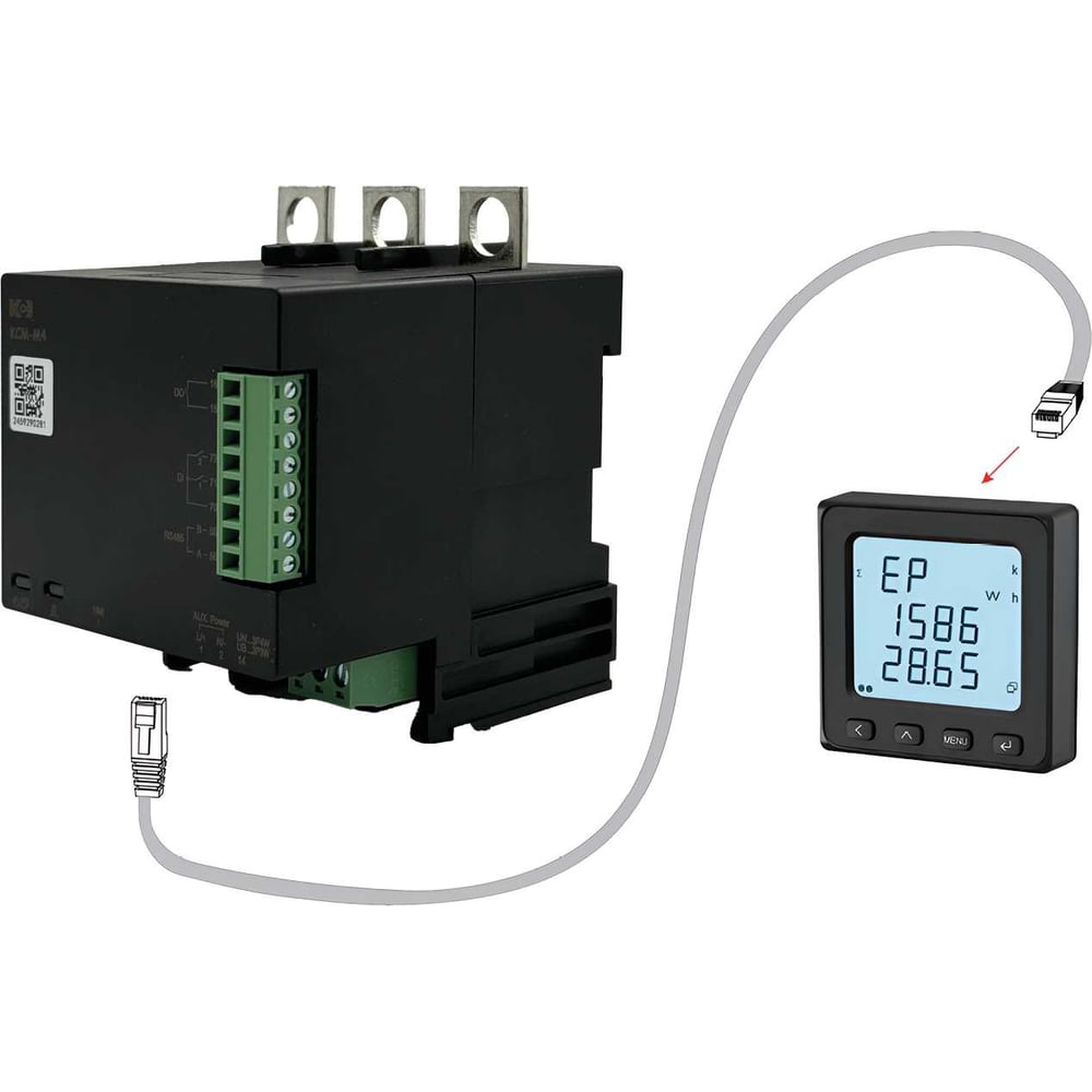 Изображение товара Прибор мониторинга электроэнергии КС М-М4-125А-D9 для учета расхода электроэнергии