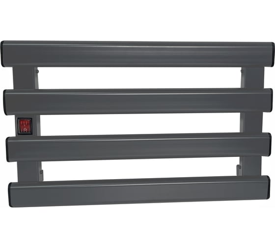 Изображение товара Полотенцесушитель электрический РЭМО ЭПС 500х300НС Н4М, универс. подключение левое, графит матовый 101035