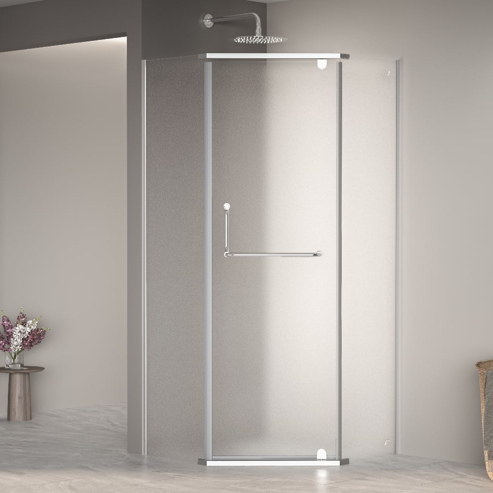 Изображение товара Душевой уголок RGW 120x120x195 с матовым стеклом и хромированным профилем