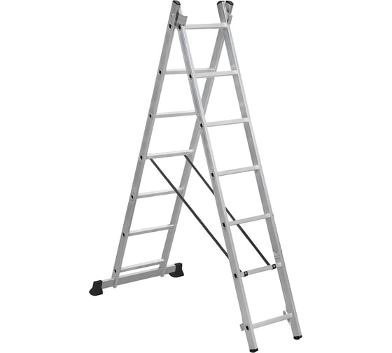 Изображение товара Алюминиевая двухсекционная лестница Variant 2х7 SC 2007