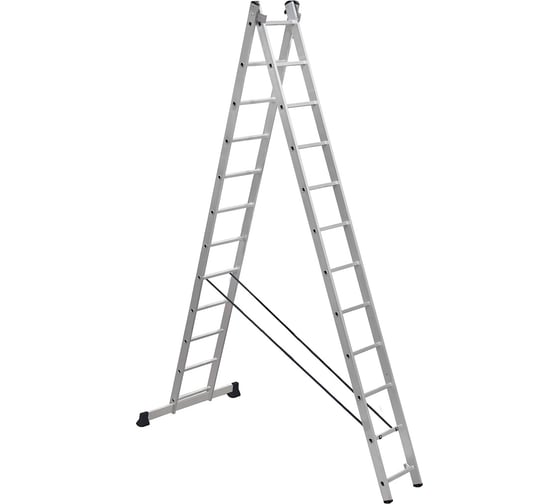 Изображение товара Алюминиевая двухсекционная лестница Variant 2х12 SC 2012