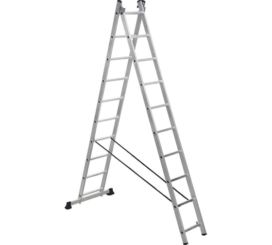 Изображение товара Алюминиевая двухсекционная лестница Variant 2х10 SC 2010