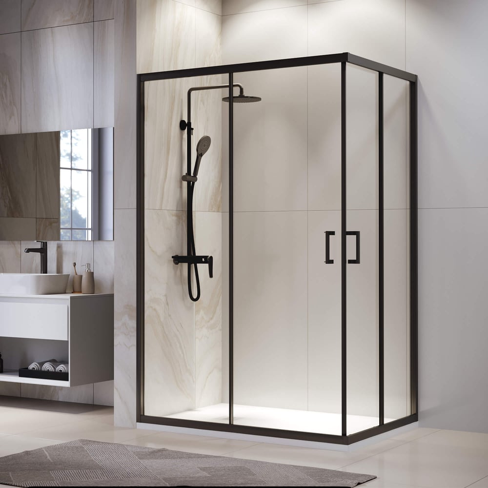 Изображение товара Душевой уголок RGW 90x100 см с регулируемой шириной и Easy Clean