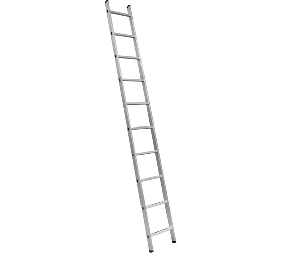 Изображение товара Алюминиевая односекционная приставная лестница Variant 1х10 SC 1010