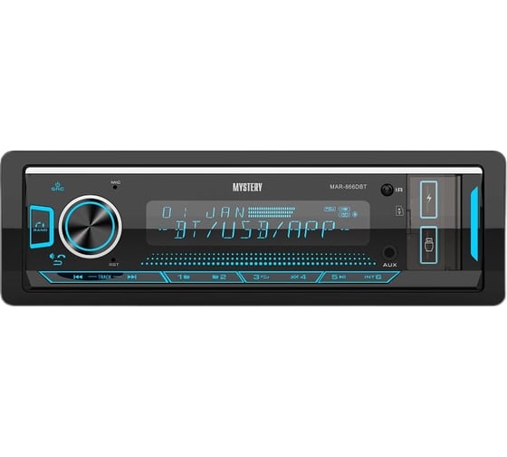 Изображение товара Автопроигрыватель Mystery MAR-866DBT MP3 00000047004