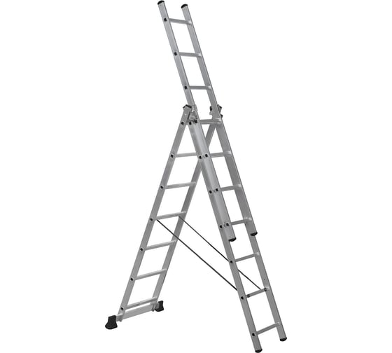 Изображение товара Алюминиевая трехсекционная лестница Variant 3х7 SC 3007