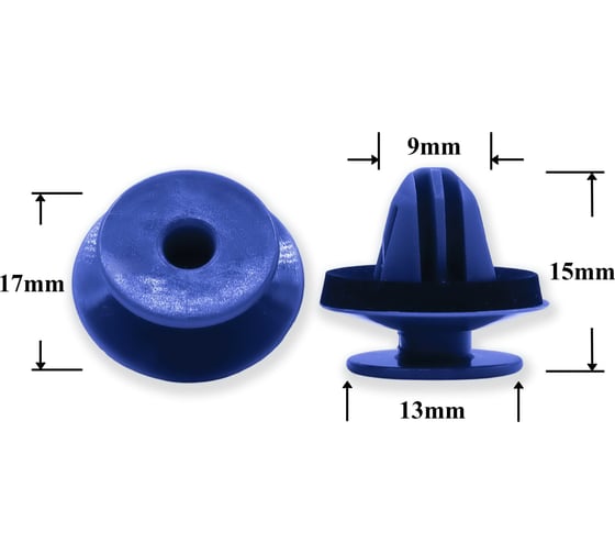 Изображение товара Автокрепеж Крепавто для VAG 10 шт 8U0853909 1837