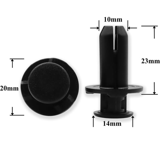 Изображение товара Автокрепеж Крепавто для Acura Honda 10 шт 90501SDR003 1843