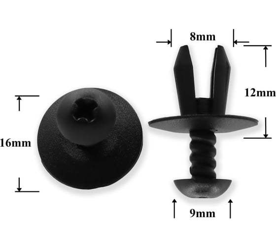 Изображение товара Автокрепеж Крепавто для Mercedes 10 шт A1269900392 1858