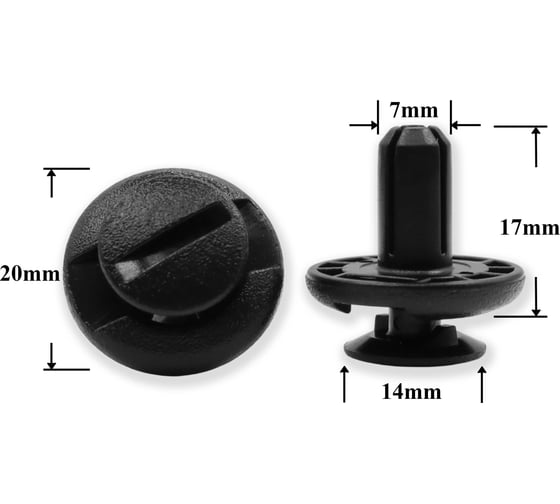 Изображение товара Автокрепеж Крепавто для Subaru 10 шт 909140063 1888