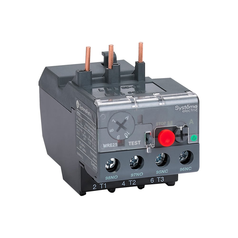Изображение товара Тепловое реле перегрузки Systeme Electric MRE F25 0.1-0.16A КЛАСС 10A (LRE01) MRE25P16