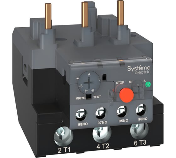 Изображение товара Тепловое реле перегрузки Systeme Electric MRE F93 80-93A КЛАСС 10 (LRE365) MRE9393