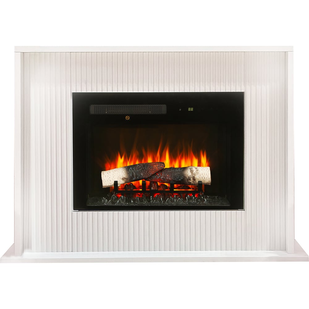 Изображение товара Каминокомплект RealFlame LORETTO M25 WT-P512 + MIRAGE 25 современный напольный с эффектом огня