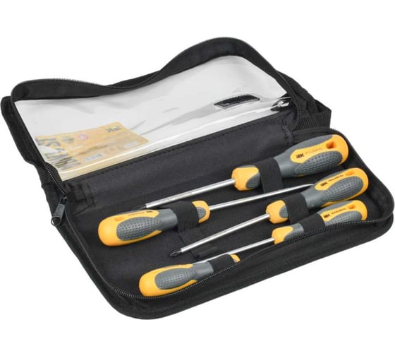 Изображение товара Набор отверток IEK ARMA2L 3 K1 5 шт A2L3-NS10-K1-05