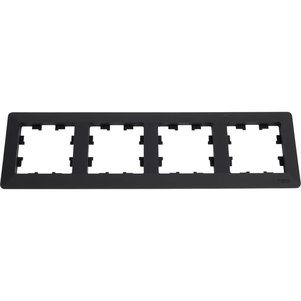 Изображение товара 4-постовая рамка Systeme Electric ATLASDESIGN AIR Карбон черный