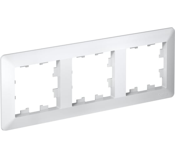 Изображение товара 3-постовая рамка Systeme Electric ATLASDESIGN AIR БЕЛЫЙ/дымчатый белый ATN220103