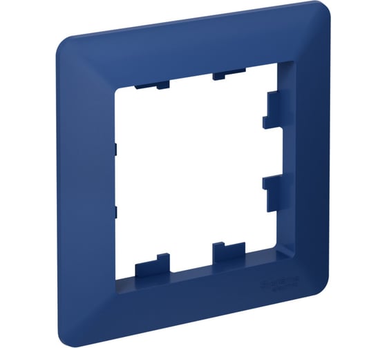 Изображение товара Рамка Systeme Electric ATLASDESIGN AIR 1-постовая, АКВАМАРИН/дымчатый черный ATN221101