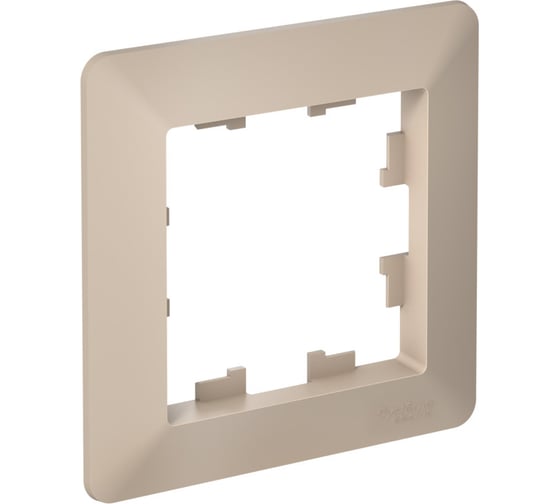 Изображение товара Рамка Systeme Electric ATLASDESIGN AIR 1-постовая, ПЕСОЧНЫЙ/дымчатый белый ATN221201