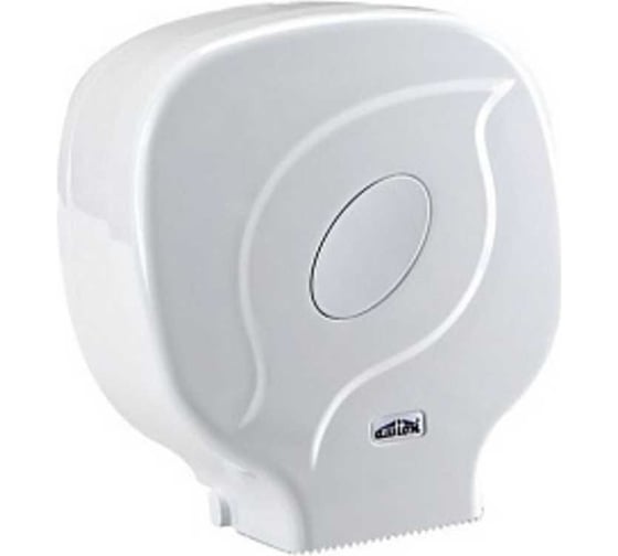 Изображение товара Диспенсер для туалетной бумаги в рулоне Uctem-Plas Selmop пластиковый, белый JRWB123 30998
