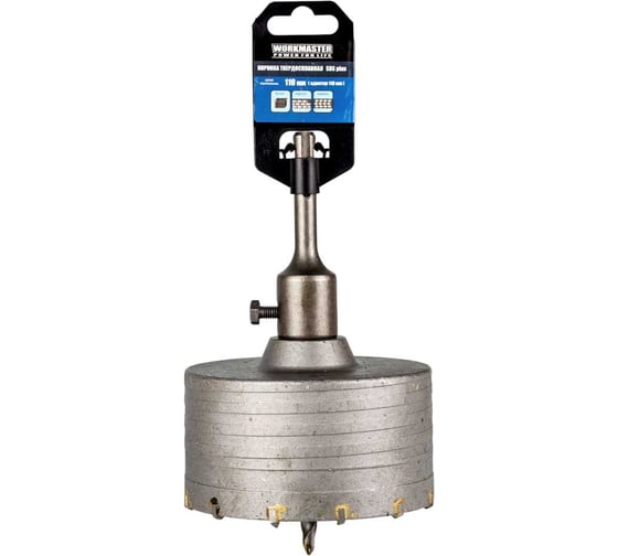 Изображение товара Коронка WorkMaster SDS plus по кирпичу 110 мм 7770-106