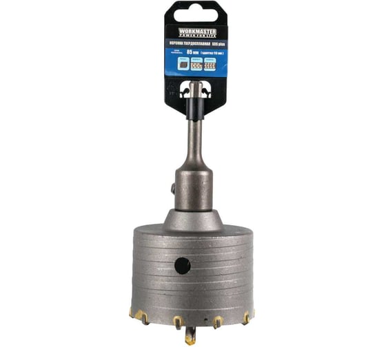 Изображение товара Коронка WorkMaster SDS plus по кирпичу 85 мм, в сборе 7770-103